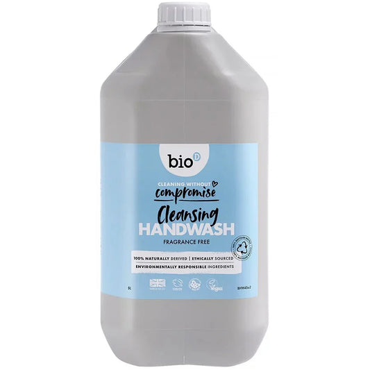 Bio - D Hand Wash Fragrance Free - UK Food & Drink - 5034938500030