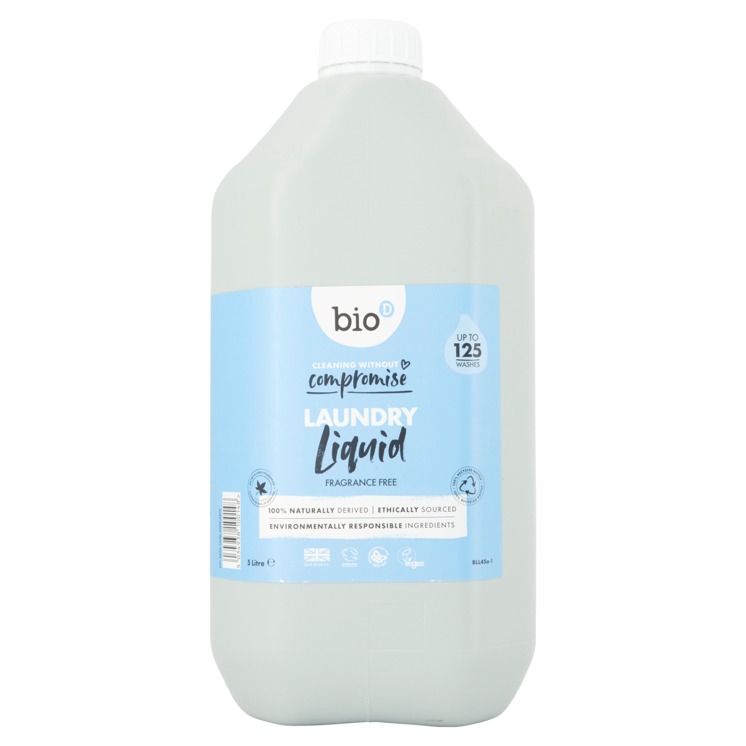 Bio D Laundry Liquid 5 Litre - UK Food & Drink - 5034938100148