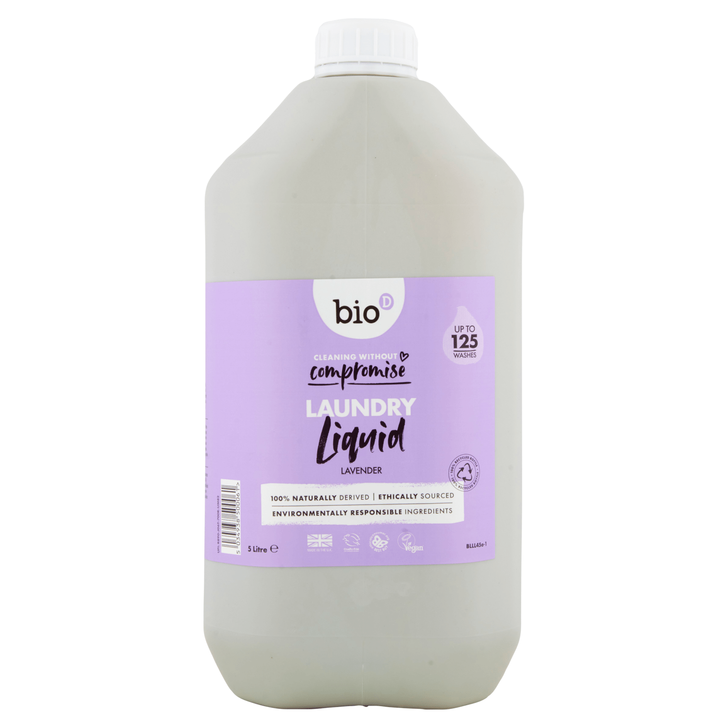 Bio D Laundry Liquid Lavender 5 Litre - UK Food & Drink - 5034938500061