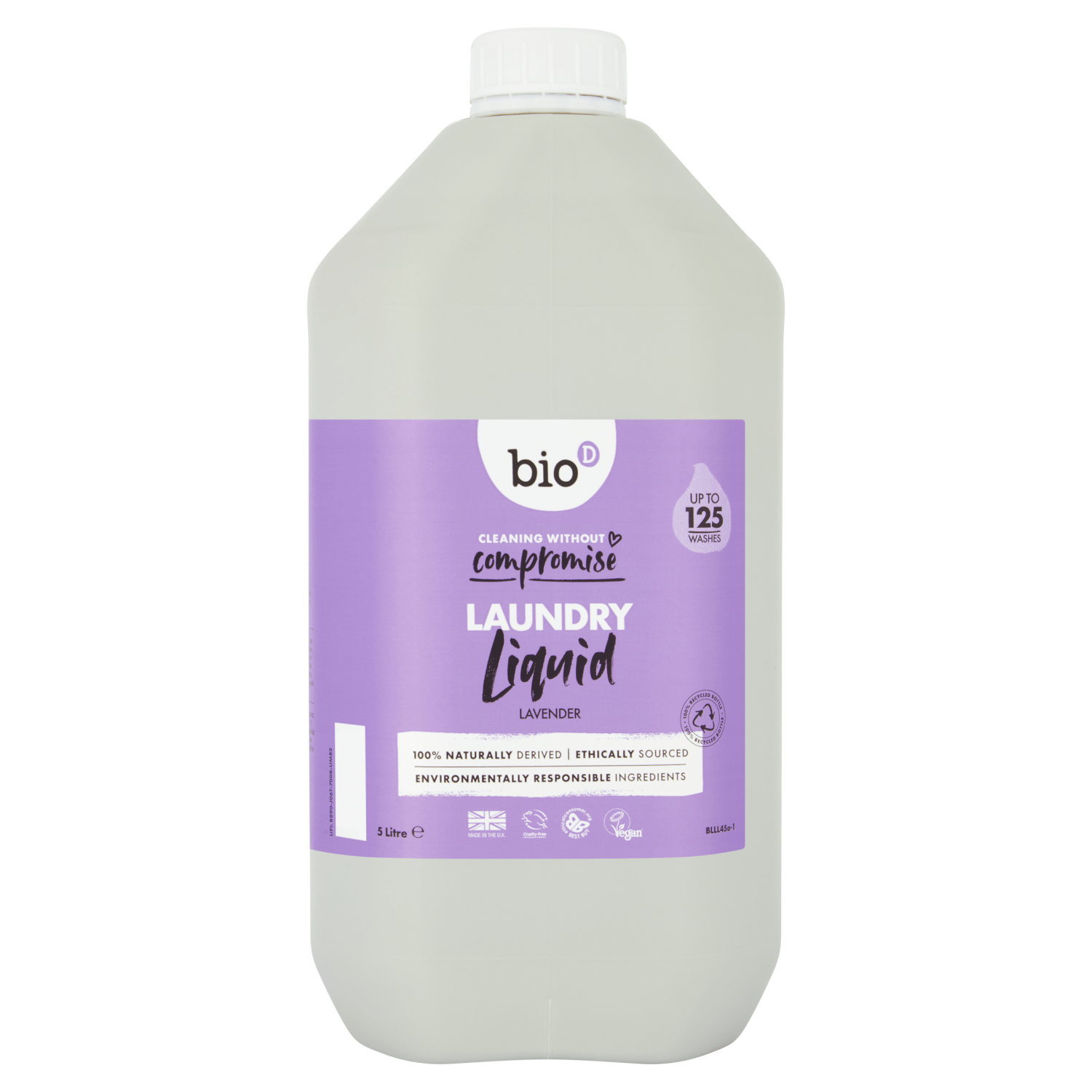 Bio D Laundry Liquid Lavender 5 Litre - UK Food & Drink - 5034938500061