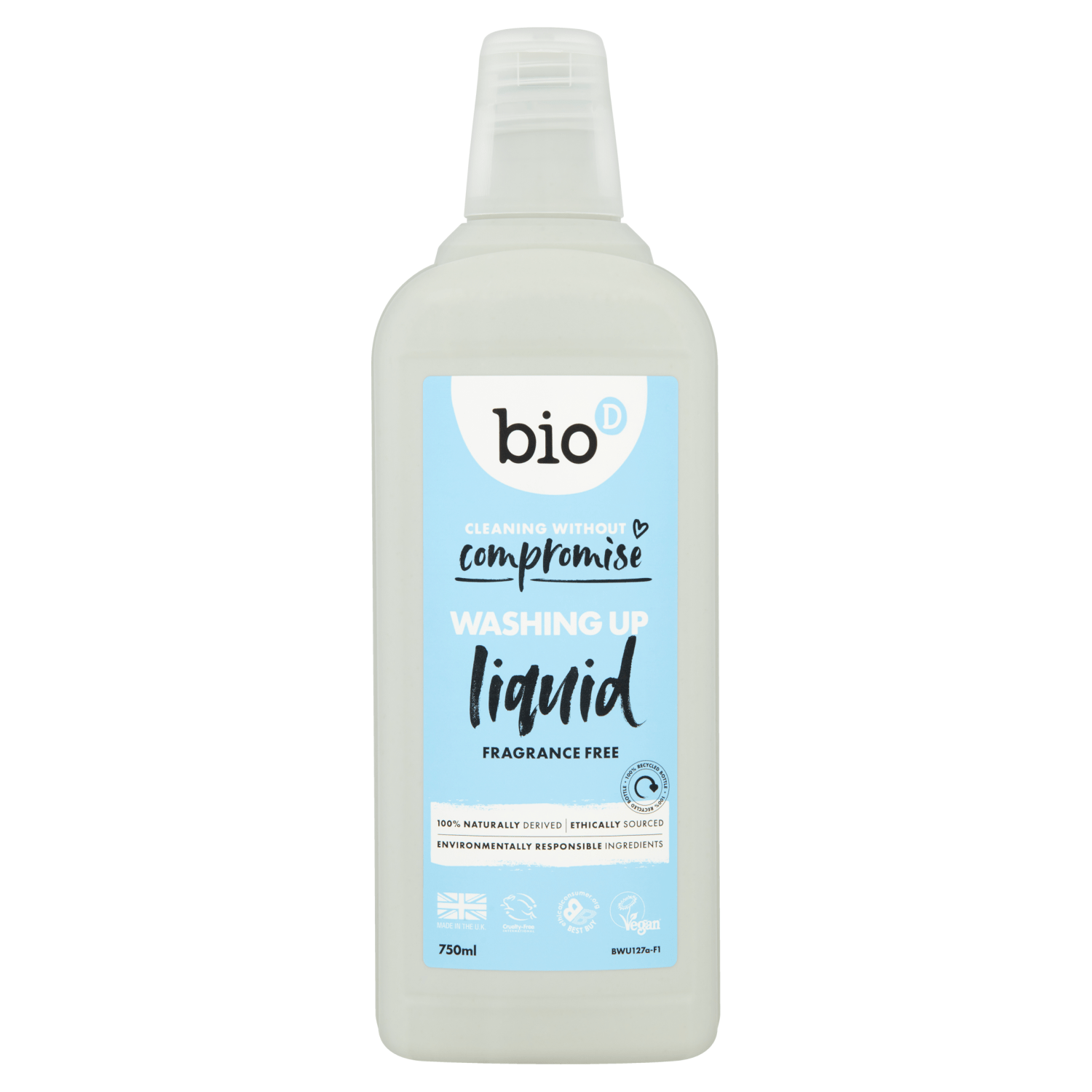Bio D Washing Up Liquid 750ml - UK Food & Drink - 5034938100216