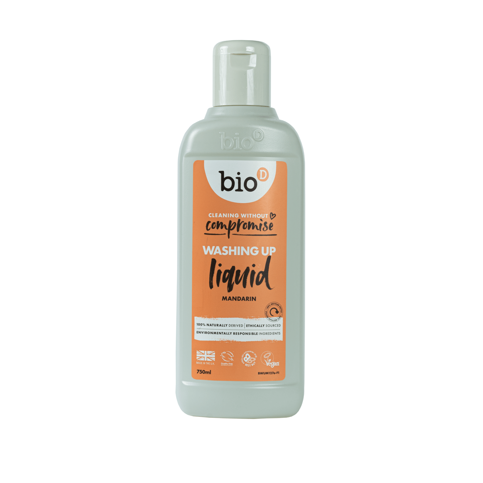 Bio - D Washing Up Liquid Mandarin - UK Food & Drink - 5034938020132