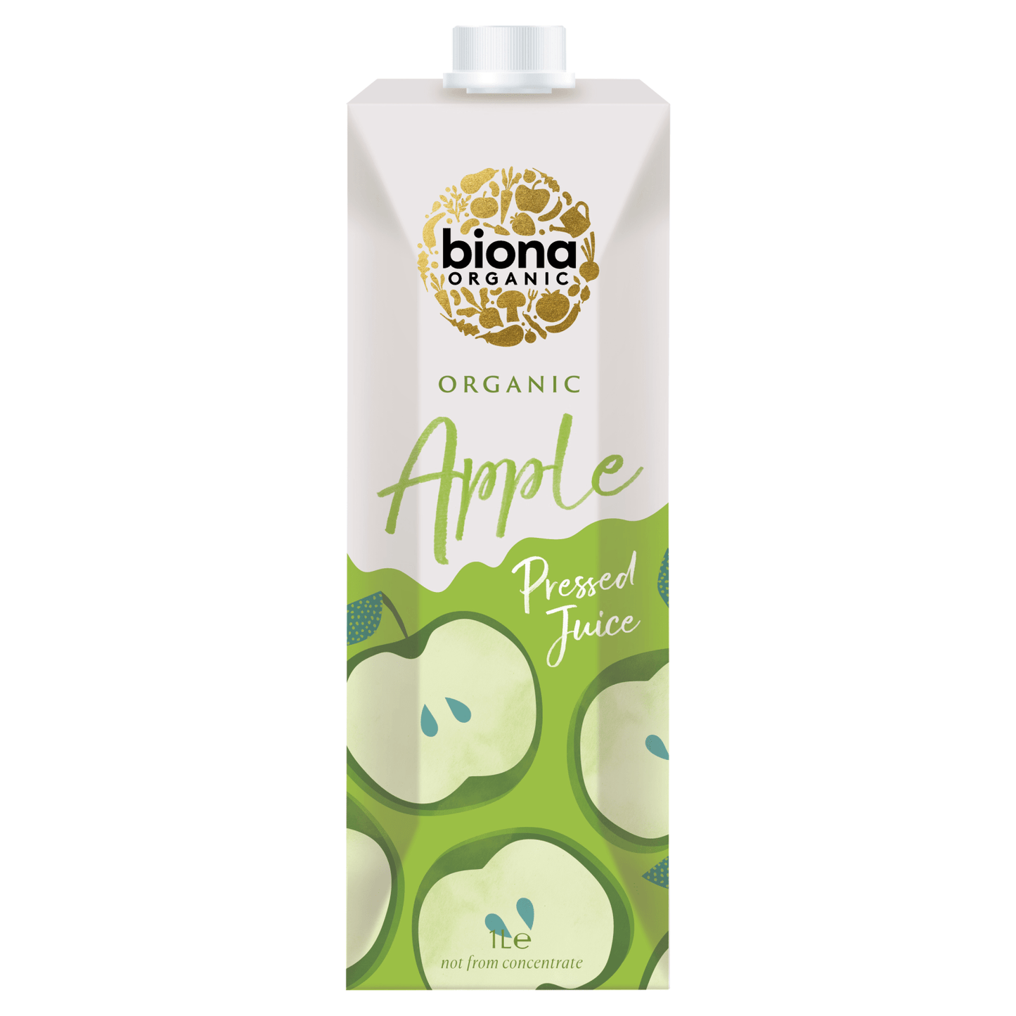 Biona Organic Apple Pressed Juice 1L - UK Food & Drink - 5032722307186