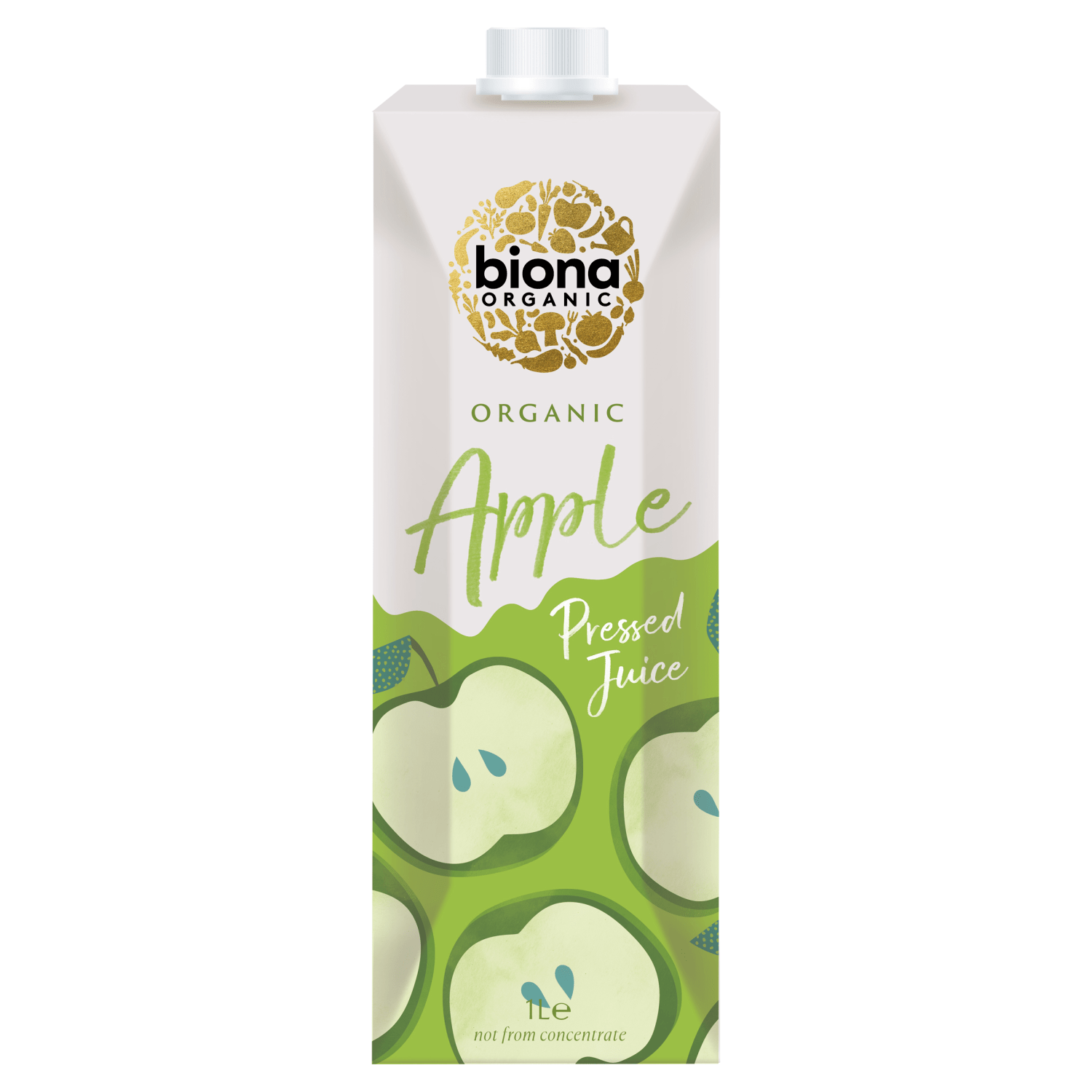 Biona Organic Apple Pressed Juice 1L - UK Food & Drink - 5032722307186