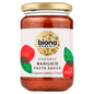 Biona Organic Basilico Pasta Sauce 350g - UK Food & Drink - 5032722301054