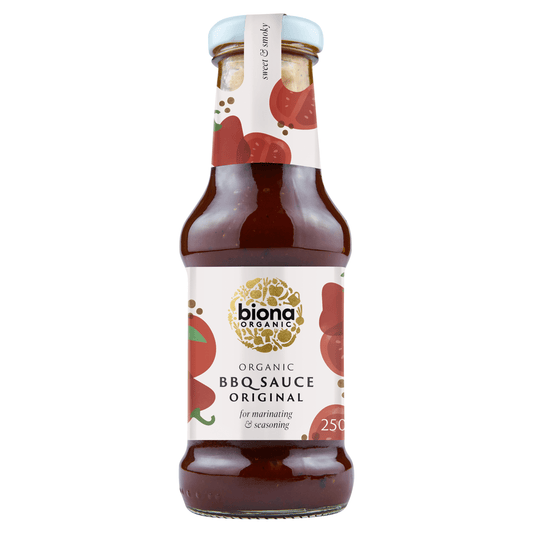 Biona Organic BBQ Sauce Original 250ml - UK Food & Drink - 5032722314061