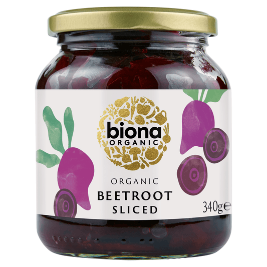 Biona Organic Beetroot Sliced 340g - UK Food & Drink - 5032722301139