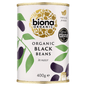 Biona Organic Black Beans in Water 240g - UK Food & Drink - 5032722309791
