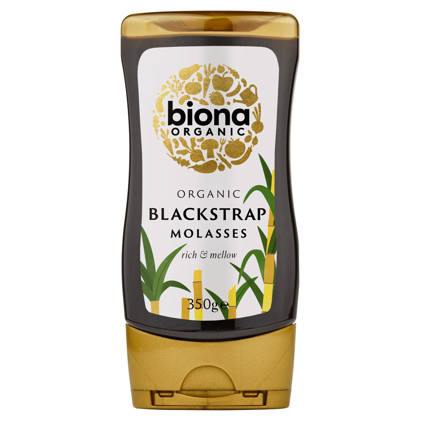 Biona Organic Blackstrap Molasses 350g - UK Food & Drink - 5032722317123