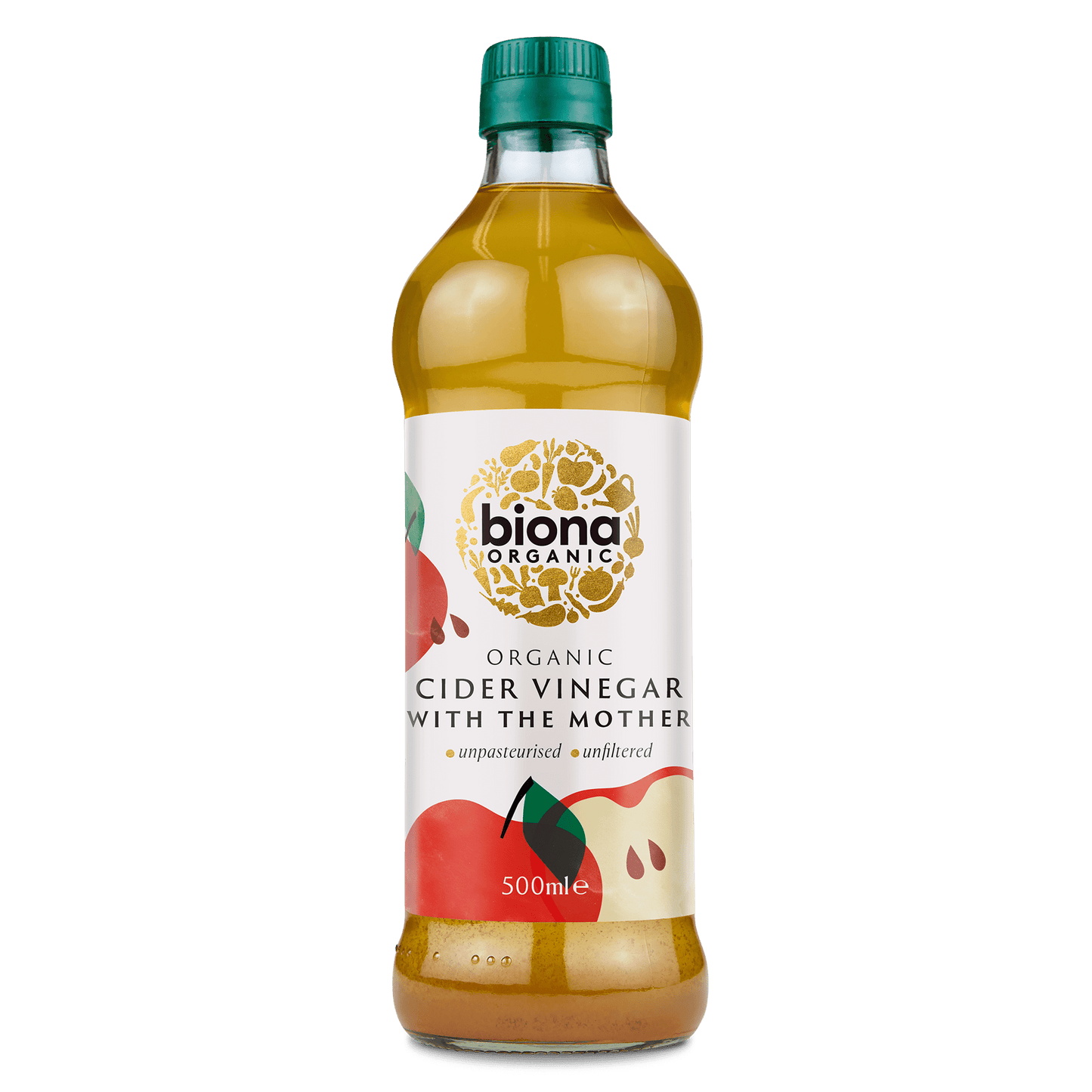 Biona Organic Cider Vinegar with the Mother 500ml - UK Food & Drink - 5032722303072