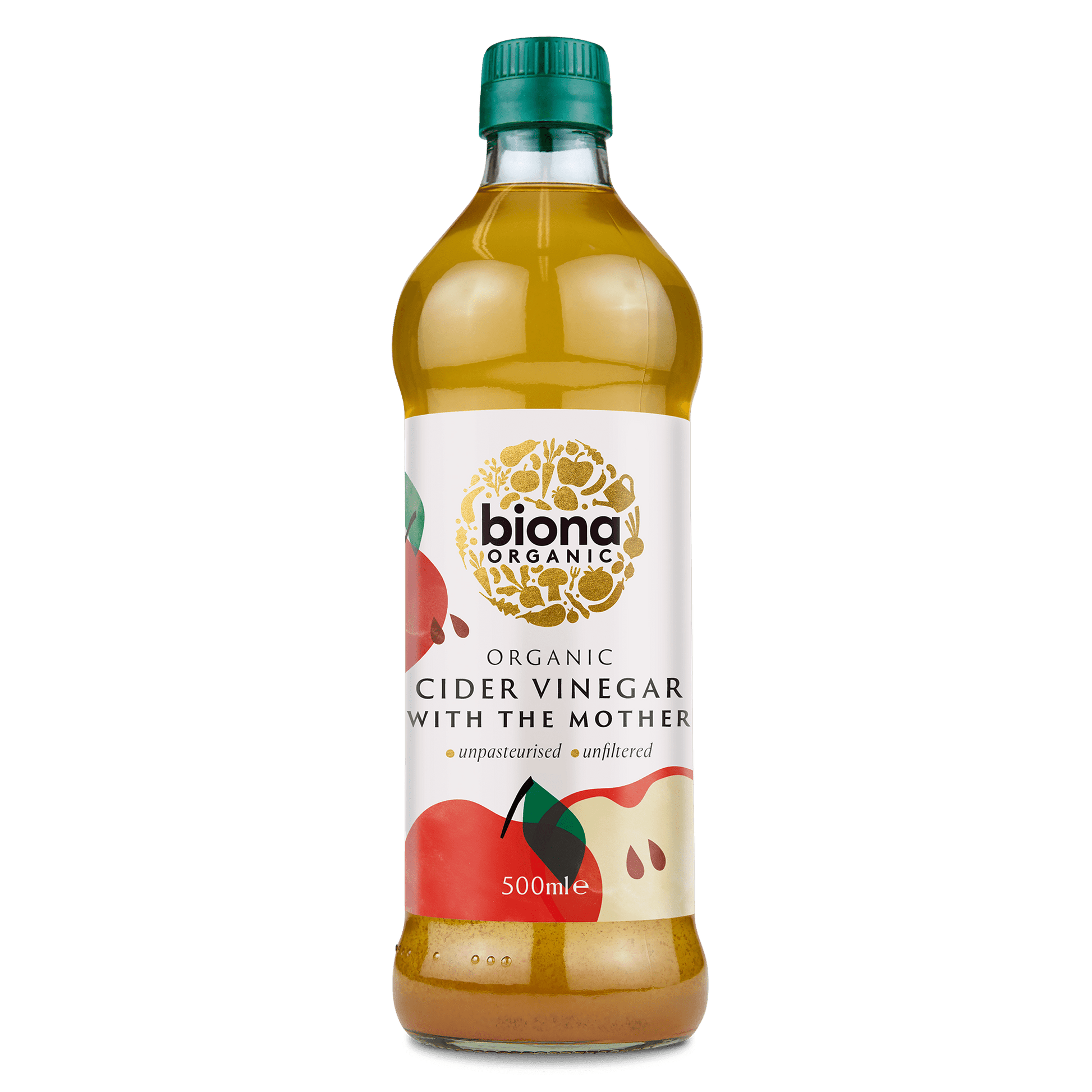 Biona Organic Cider Vinegar with the Mother 500ml - UK Food & Drink - 5032722303072