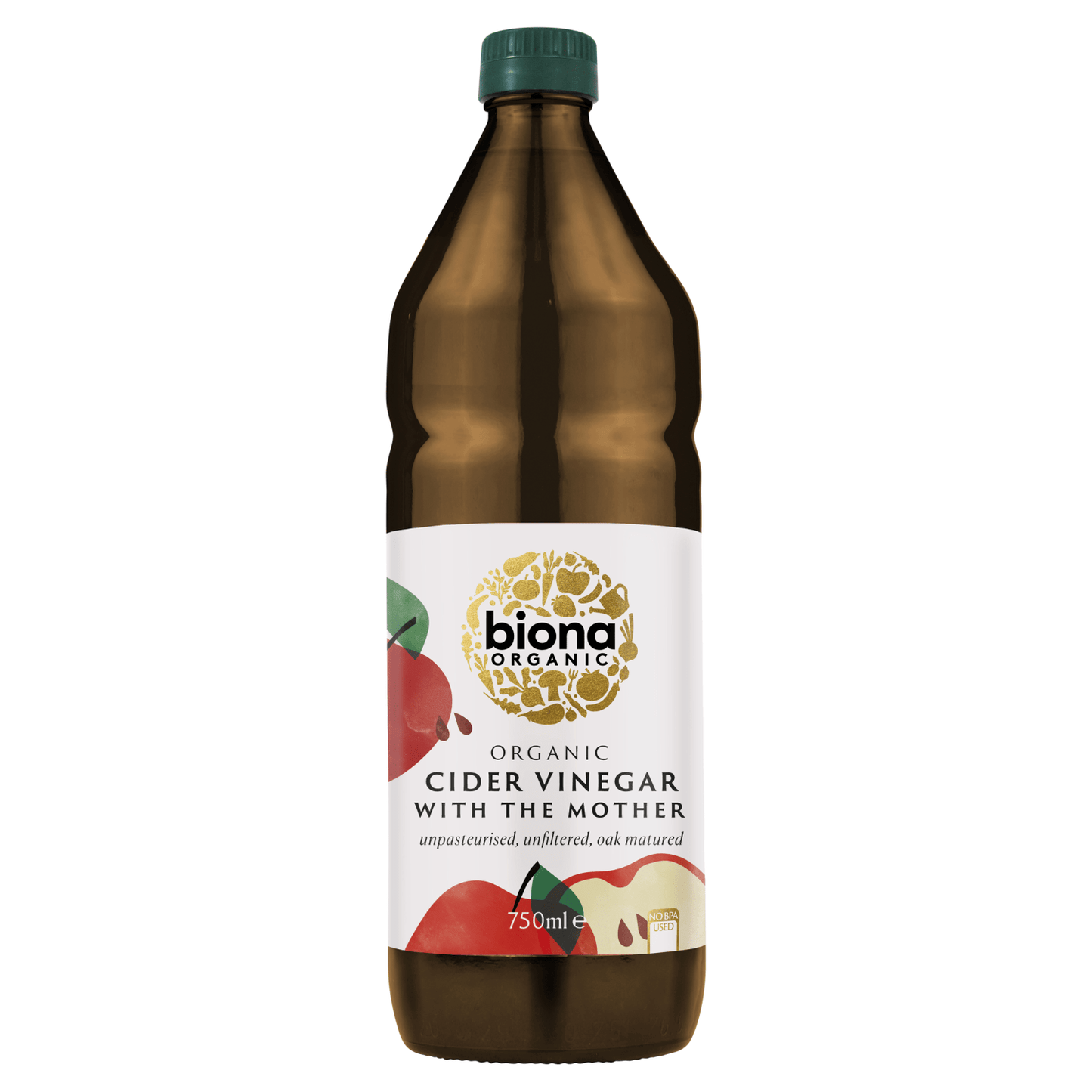 Biona Organic Cider Vinegar with the Mother 750ml - UK Food & Drink - 5032722301665