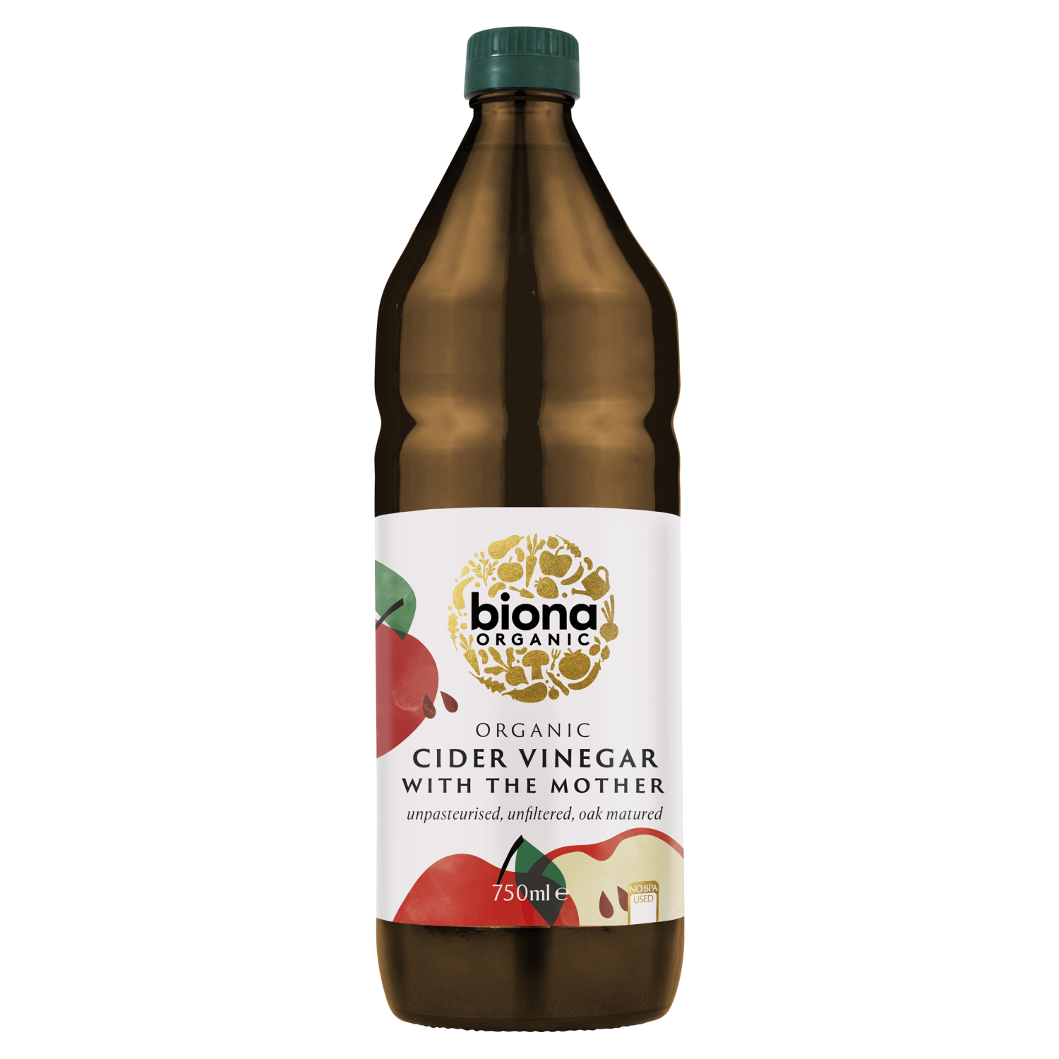 Biona Organic Cider Vinegar with the Mother 750ml - UK Food & Drink - 5032722301665