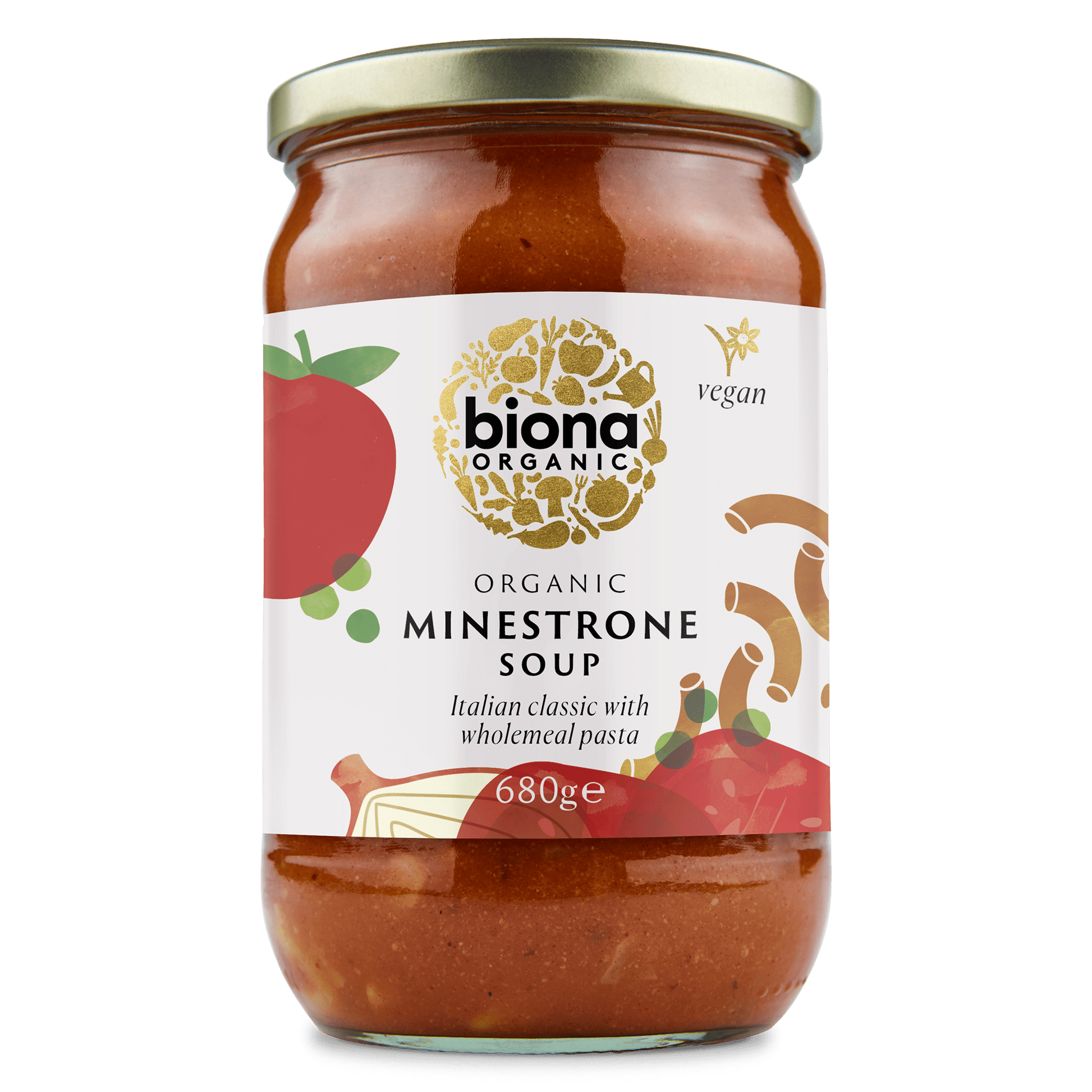 Biona Organic Minestrone Soup 680g - UK Food & Drink - 5032722313064