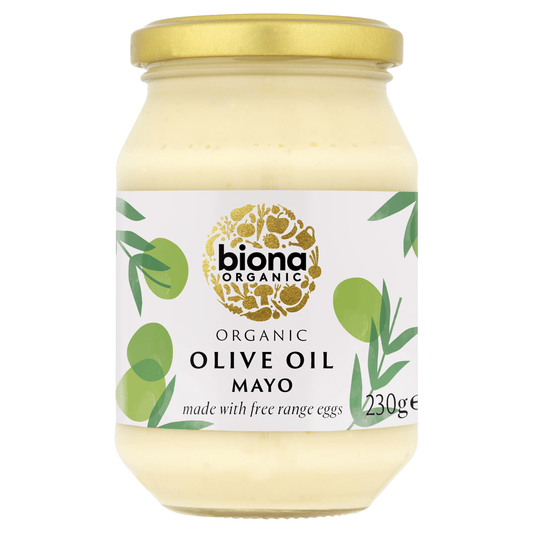 Biona Organic Olive Oil Mayo 230g - UK Food & Drink - 5032722302778