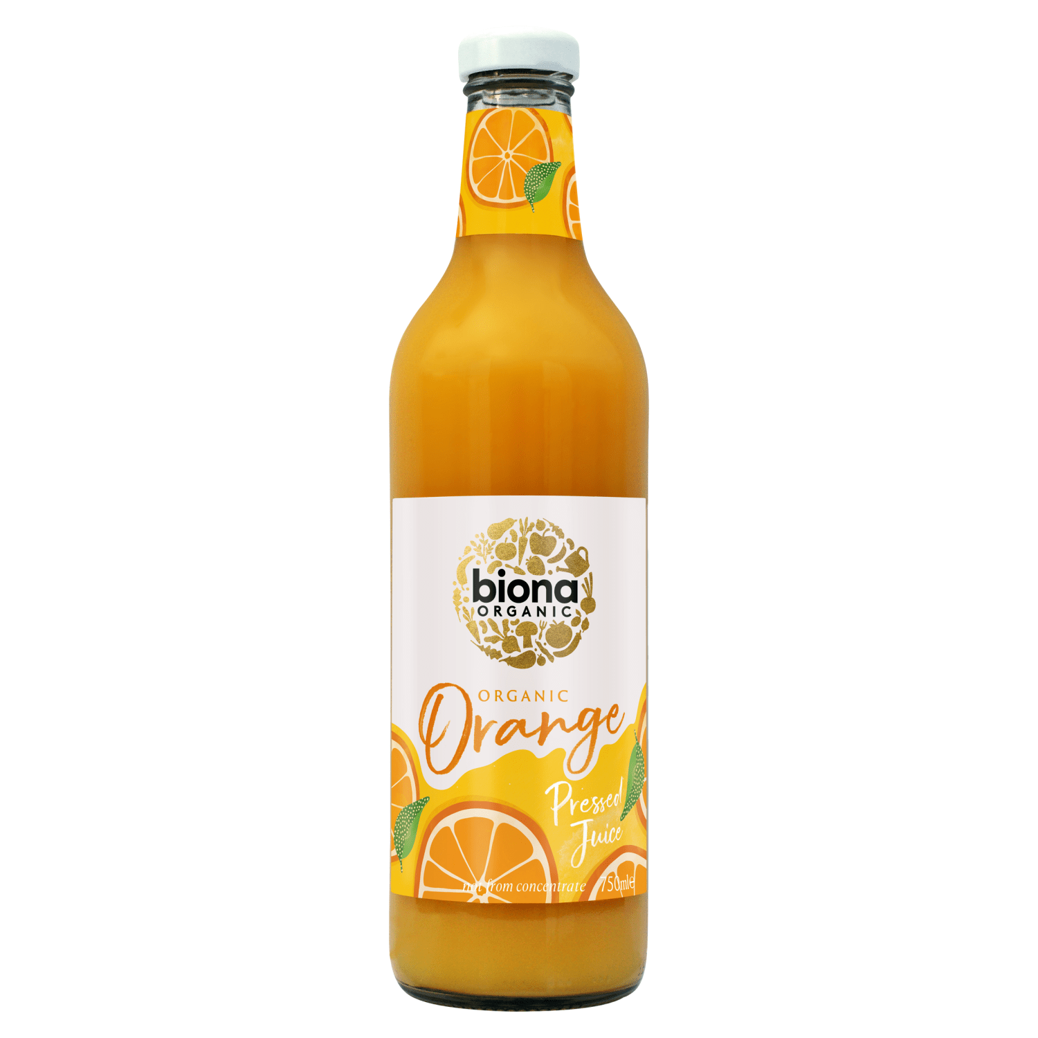 Biona Organic Orange Pressed Juice 750ml - UK Food & Drink - 5032722318359