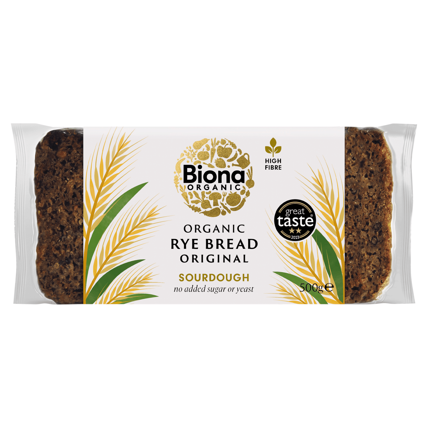 Biona Organic Original Rye Bread 500g - UK Food & Drink - 5032722301214