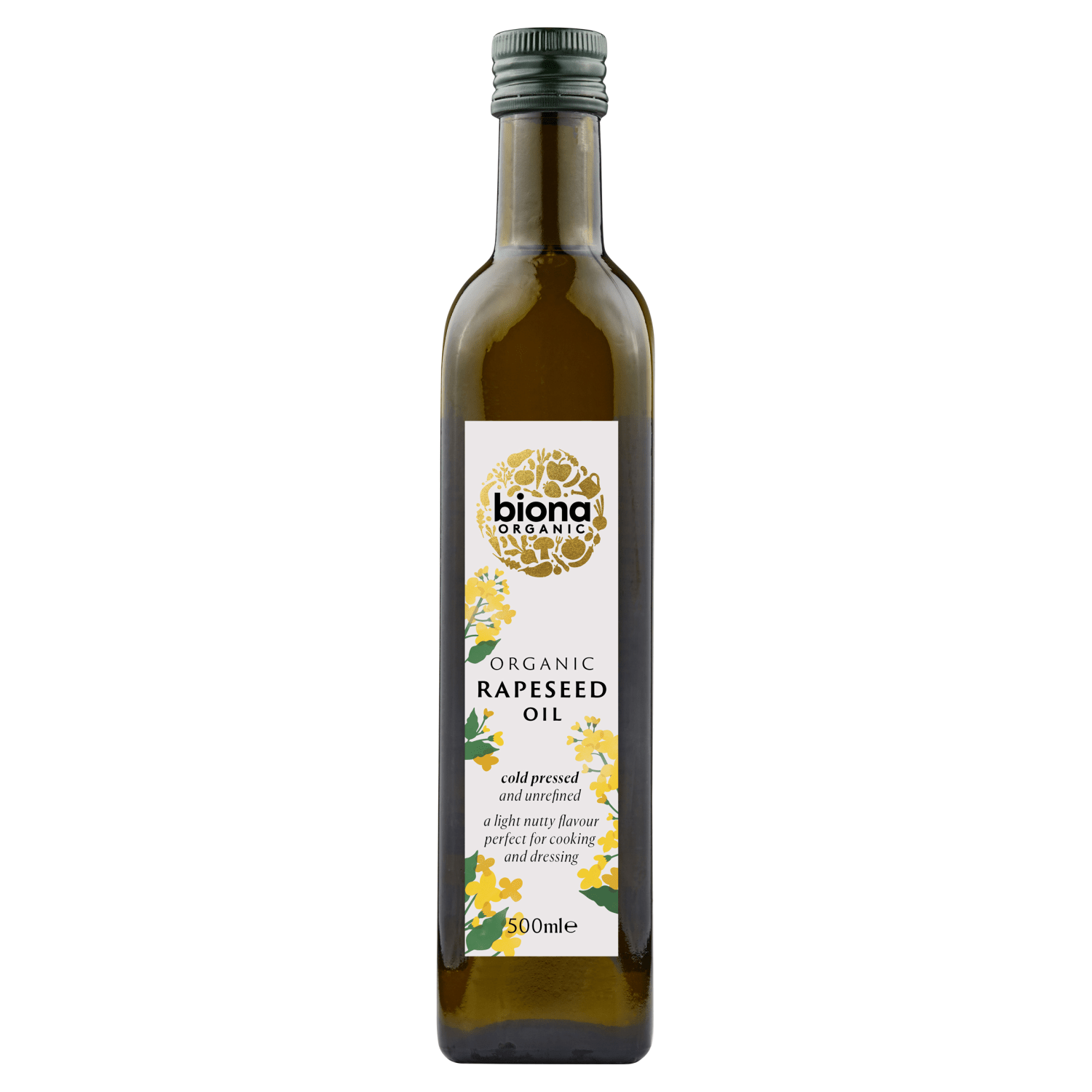 Biona Organic Rapeseed Oil 500ml - UK Food & Drink - 5032722309449