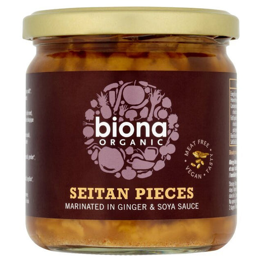 Biona Organic Seitan Pieces 350g - UK Food & Drink - 5032722312876