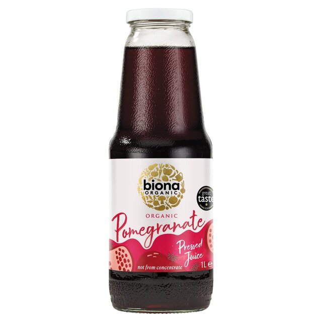 Biona Pure Pomegranate Juice - UK Food & Drink - 5032722308824