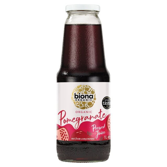 Biona Pure Pomegranate Juice - UK Food & Drink - 5032722308824
