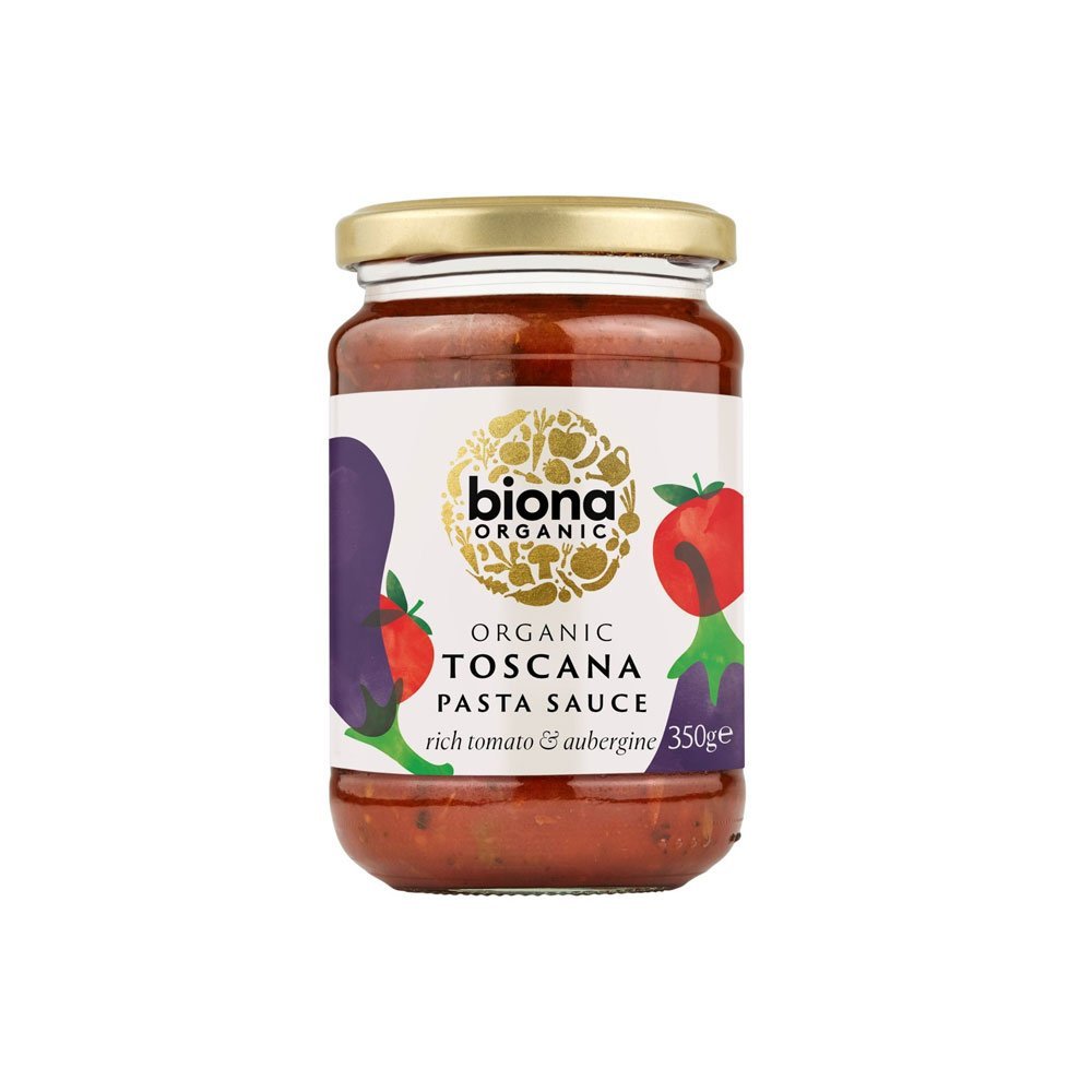 Biona Toscana~Tuscan Style Pasta Sauce~ Organic - Vegan - UK Food & Drink - 5032722306455