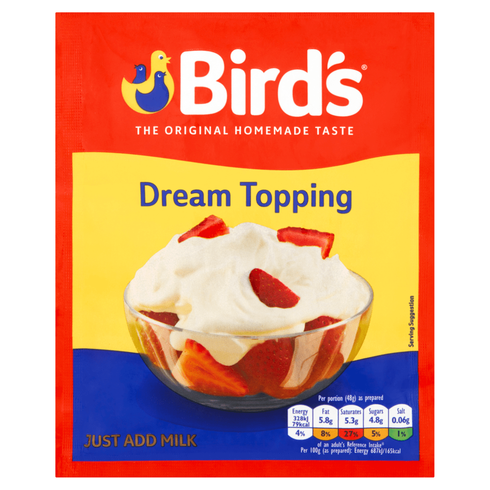 Bird'S Dream Dessert Topping 36g - UK Food & Drink - 5000354700026