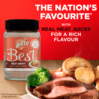BISTO Best Beef Gravy 230g - UK Food & Drink - 5000354922831