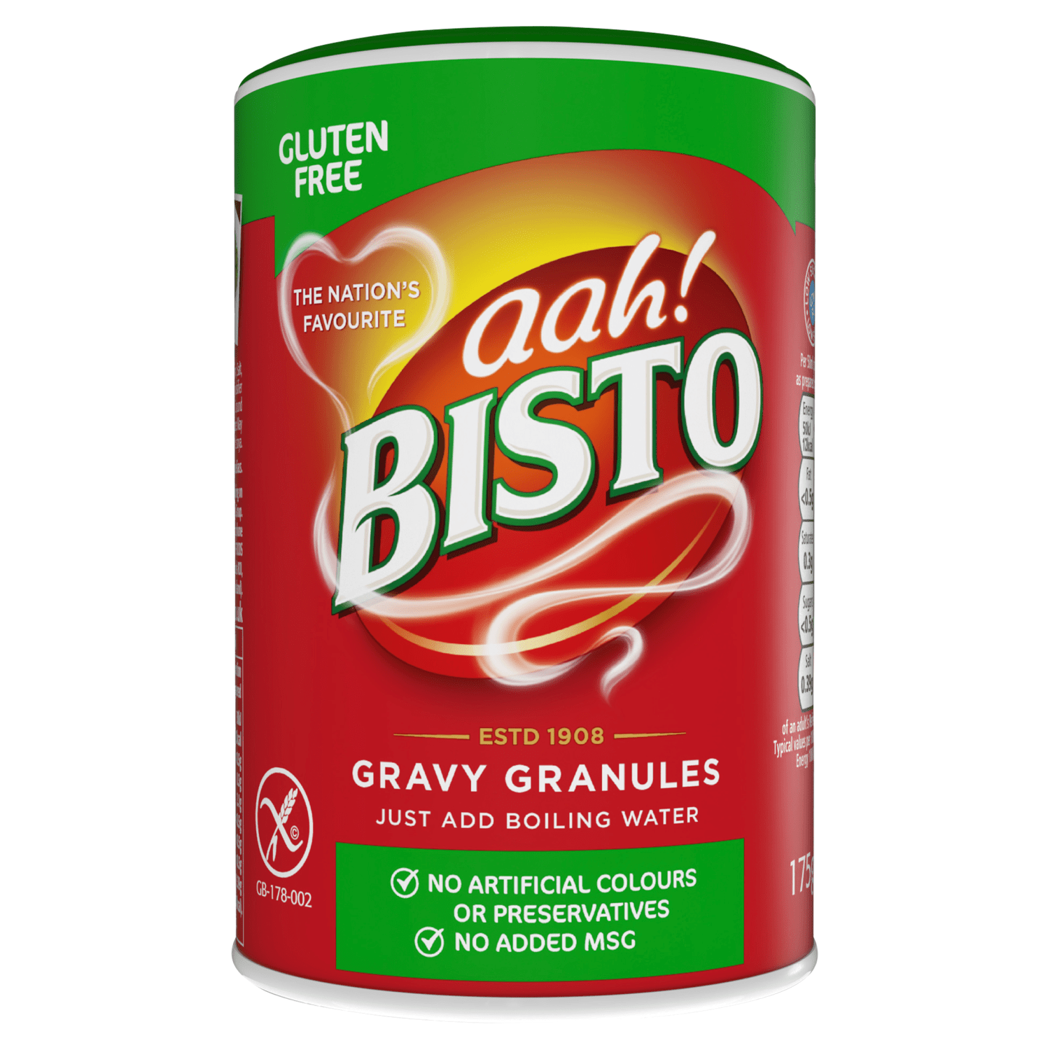 Bisto Gluten Free Gravy Granules 175g - UK Food & Drink - 5000354909528