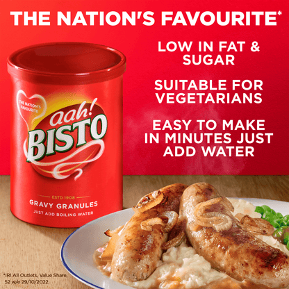 Bisto Gravy Granules 190g - UK Food & Drink - 5000354919527