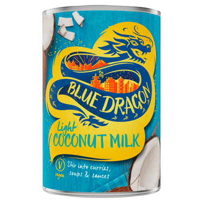 Blue Dragon Light Coconut Milk 400ml - UK Food & Drink - 5010338013363