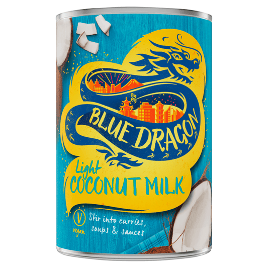 Blue Dragon Light Coconut Milk 400ml - UK Food & Drink - 5010338013363
