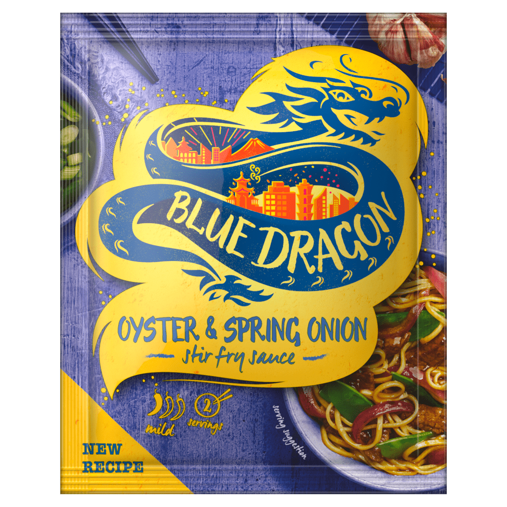 Blue Dragon Oyster & Spring Onion Stir Fry Sauce 120g - UK Food & Drink - 5010338200091