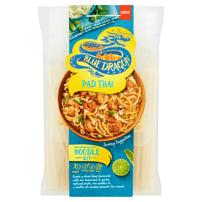 Blue Dragon Pad Thai Noodle Kit 265g - UK Food & Drink - 5010338404772
