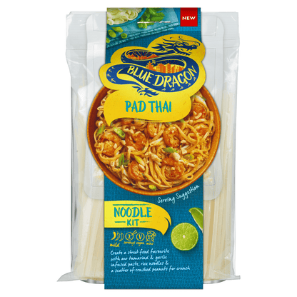 Blue Dragon Pad Thai Noodle Kit 265g - UK Food & Drink - 5010338404772