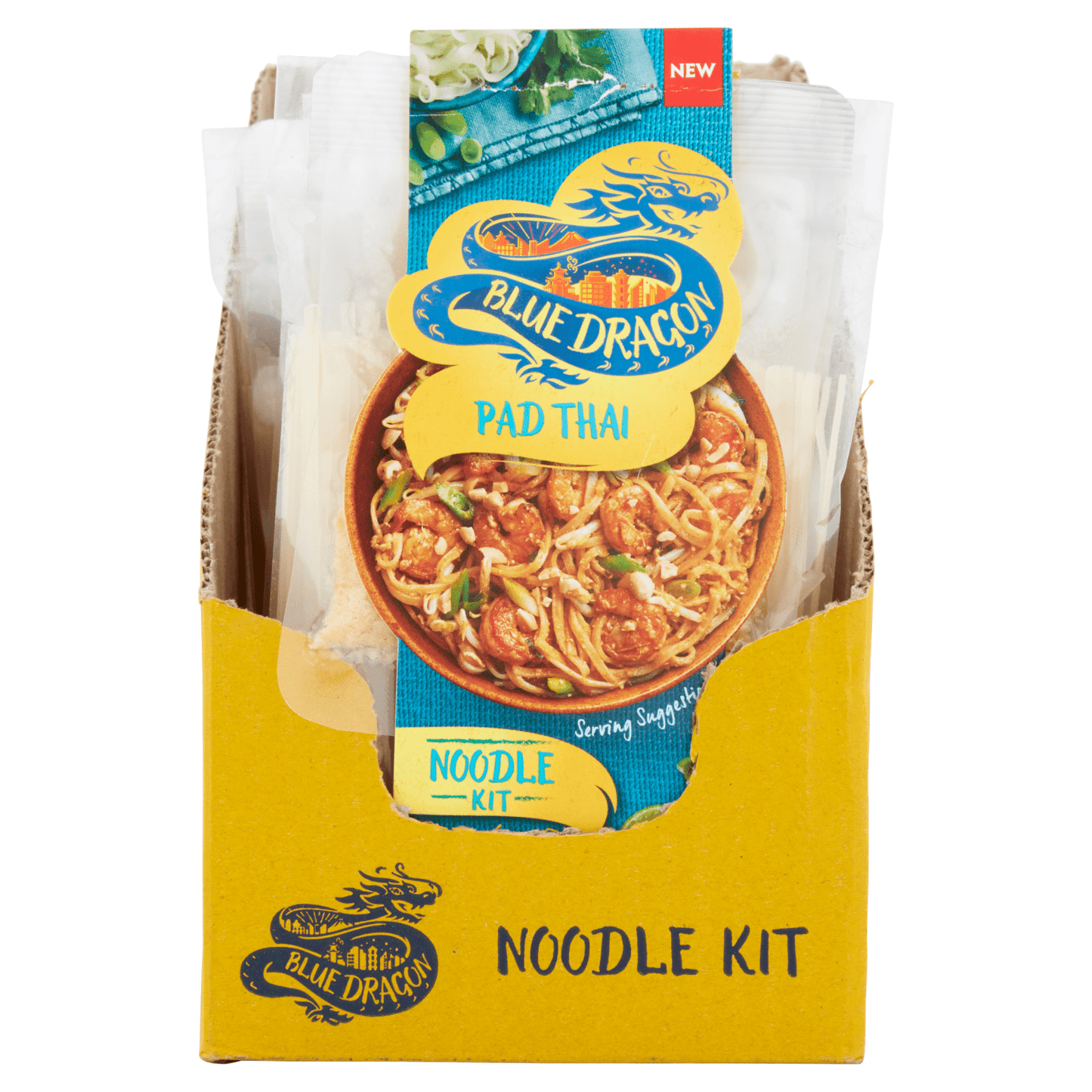 Blue Dragon Pad Thai Noodle Kit 265g - UK Food & Drink - 5010338404772