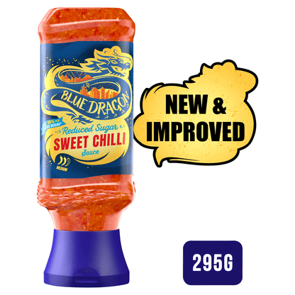 Blue Dragon Reduced Sugar Sweet Chilli Sauce 295g - UK Food & Drink - 5010338000523