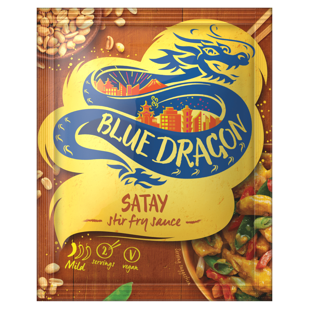 Blue Dragon Satay Stir Fry Sauce 120g - UK Food & Drink - 5010338101893
