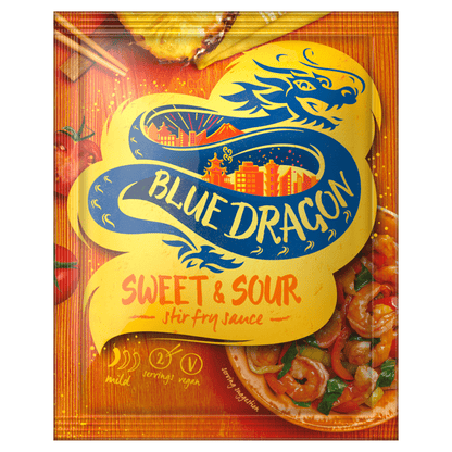 Blue Dragon Sweet & Sour Stir Fry Sauce 120g - UK Food & Drink - 5010338200039