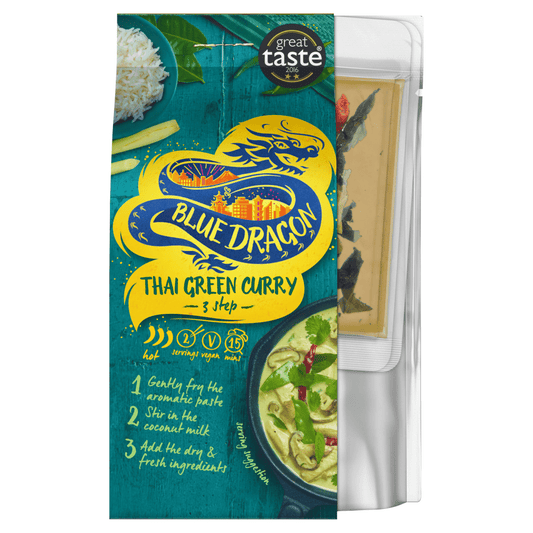 Blue Dragon Thai Green Curry 253g - UK Food & Drink - 5010338303983