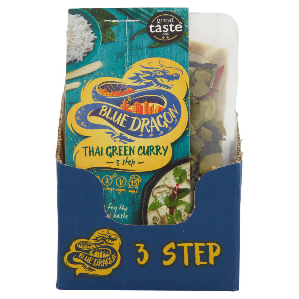 Blue Dragon Thai Green Curry 253g - UK Food & Drink - 5010338303983