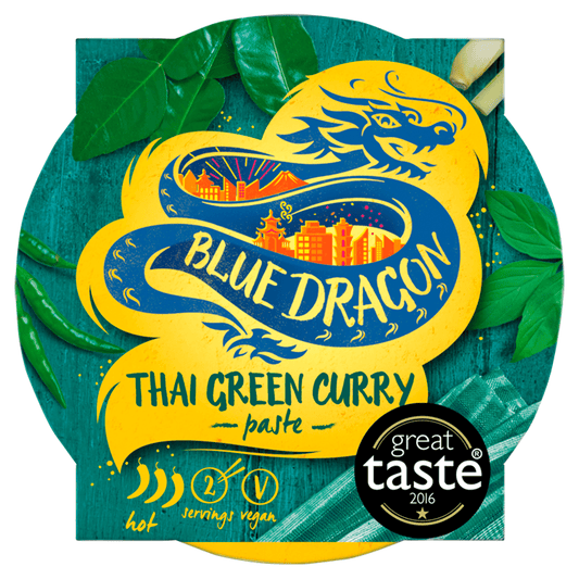 Blue Dragon Thai Green Curry Paste 50g - UK Food & Drink - 5010338304072
