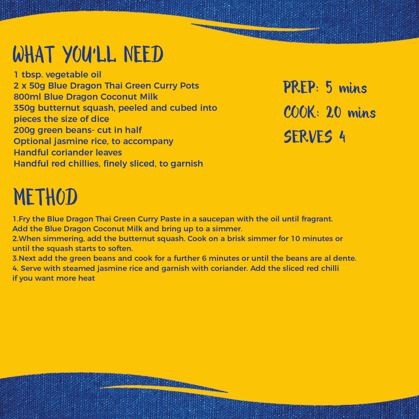 Blue Dragon Thai Green Curry Paste 50g - UK Food & Drink - 5010338304072