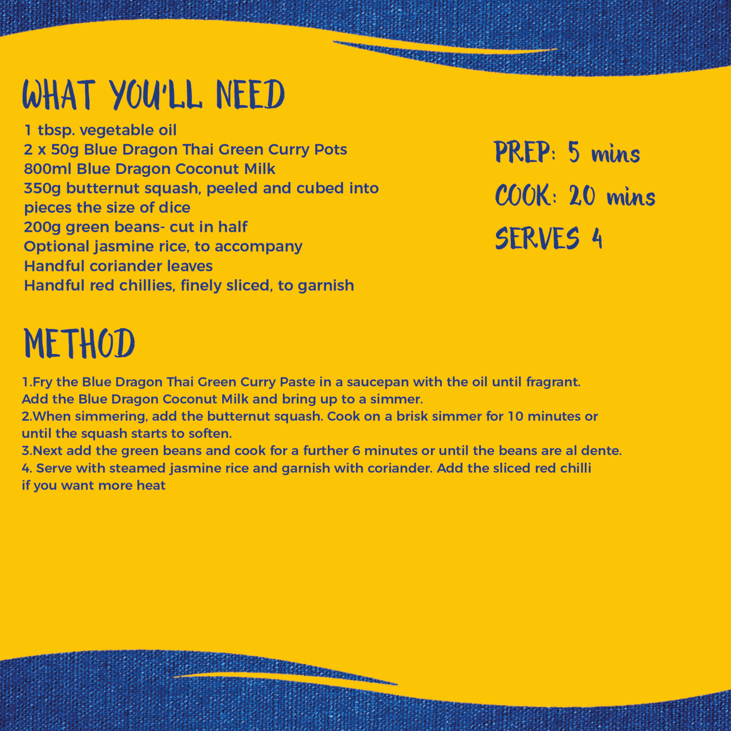 Blue Dragon Thai Green Curry Paste 50g - UK Food & Drink - 5010338304072