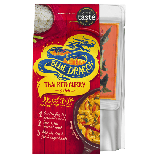 Blue Dragon Thai Red Curry 253g - UK Food & Drink - 5010338303990