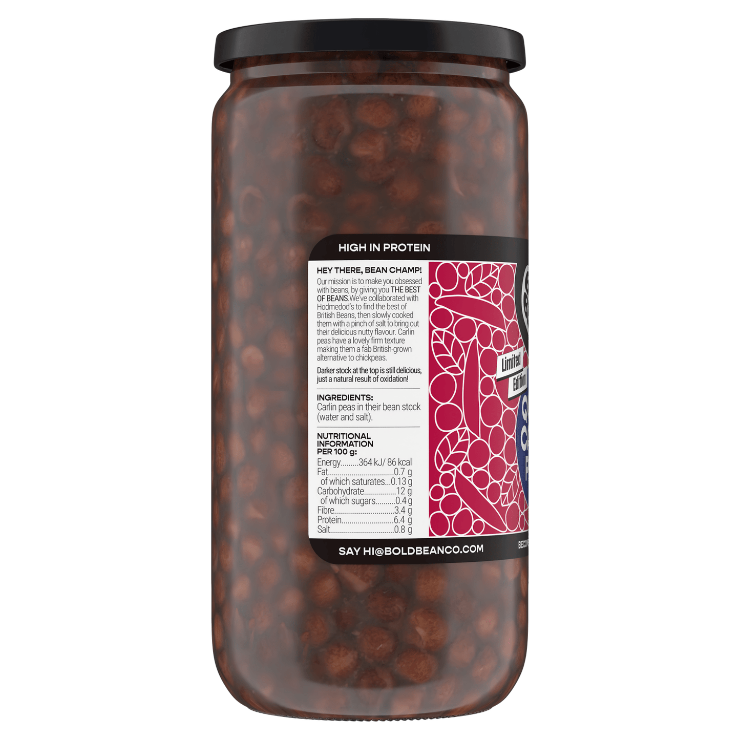 Bold Bean Co Limited Edition Queen Carlin Peas 700g - UK Food & Drink - 5060940940144
