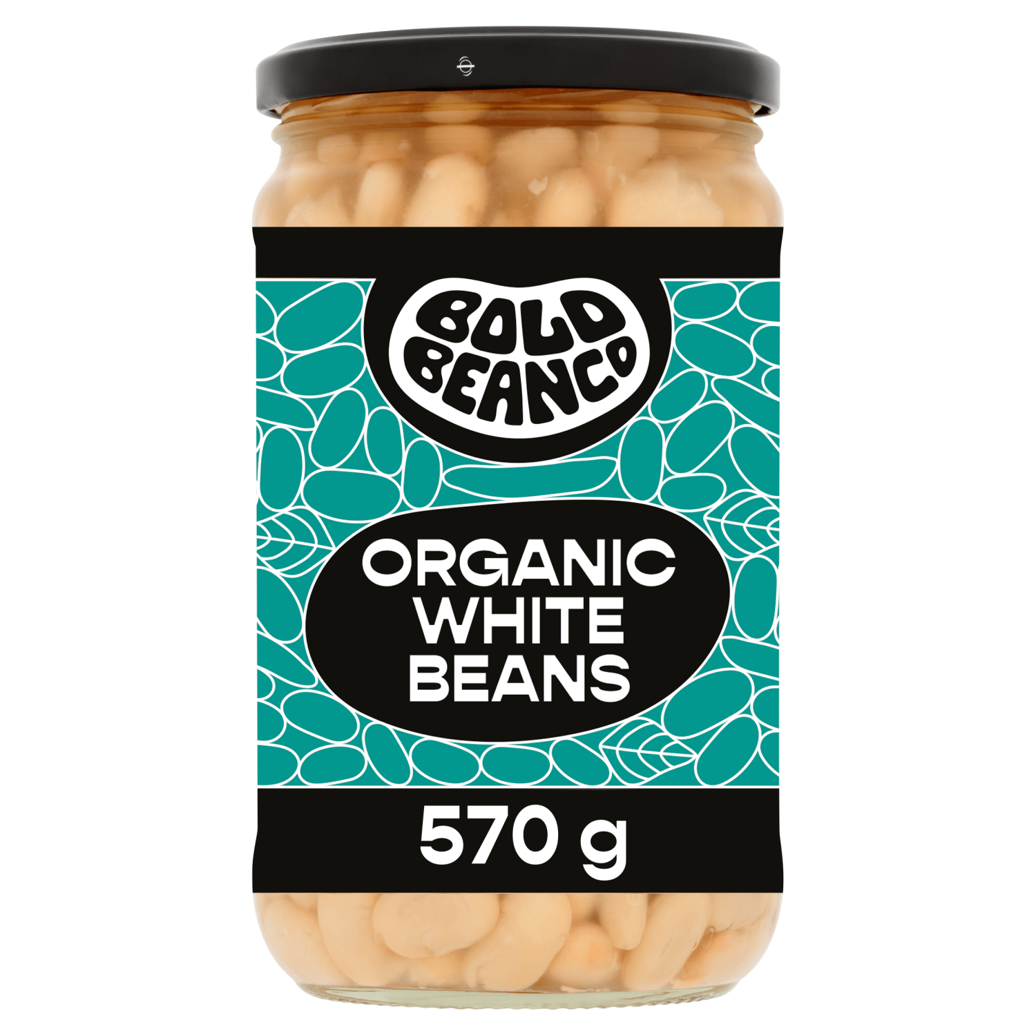 Bold Bean Co Organic White Beans 570g - UK Food & Drink - 5060940940168