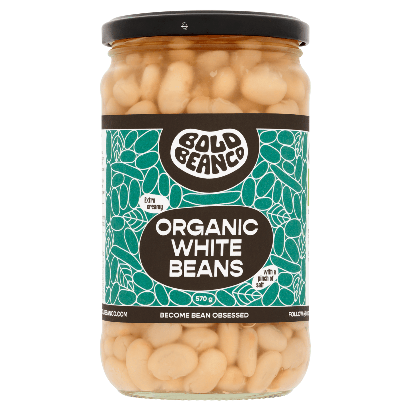 Bold Bean Co Organic White Beans 570g - UK Food & Drink - 5060940940168