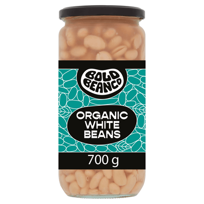 Bold Bean Co Organic White Beans 700g - UK Food & Drink - 5060940940090