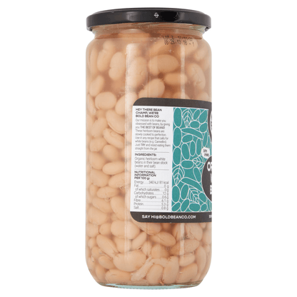 Bold Bean Co Organic White Beans 700g - UK Food & Drink - 5060940940090
